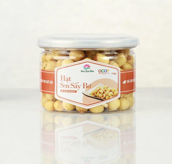 hạt sen sấy bơ