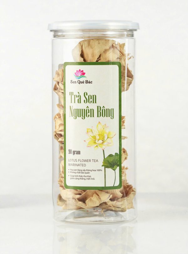 trà sen nguyên bông